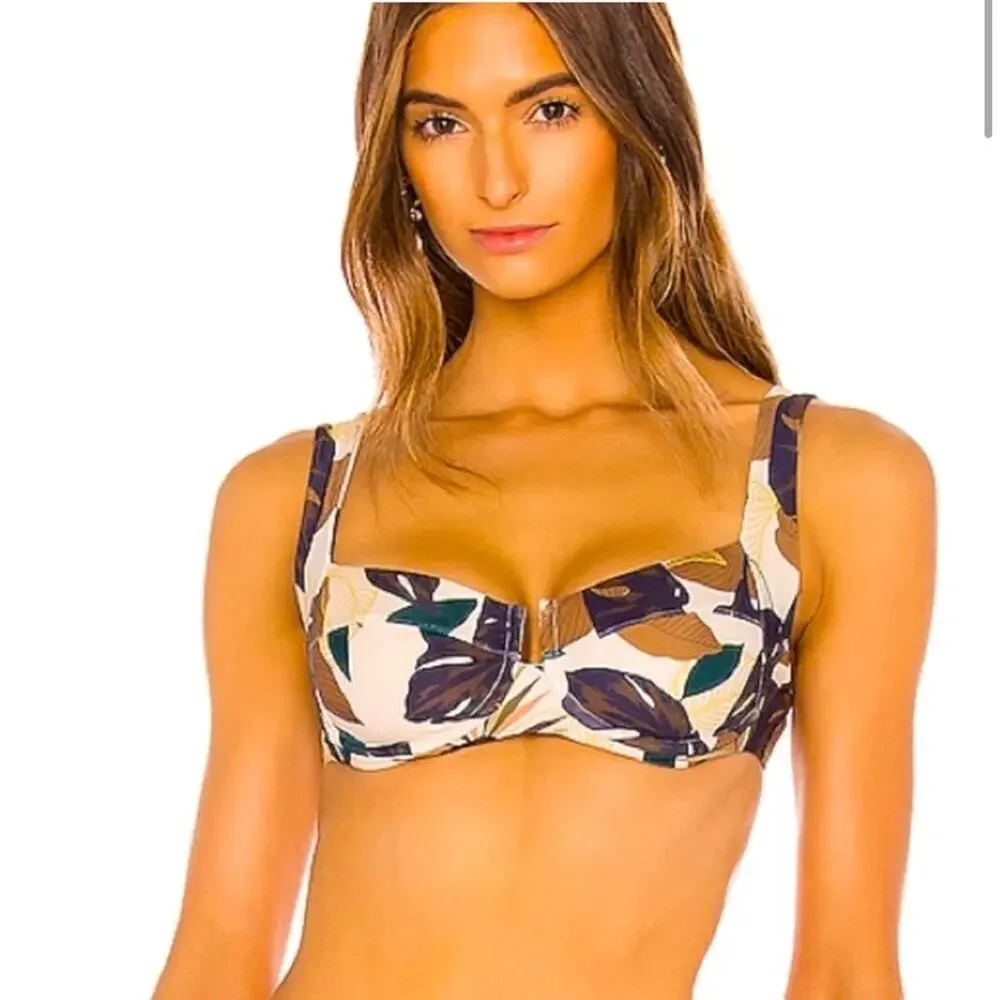 NWT L*Space Camellia Cabana Bikini Set Sugar and Spice small